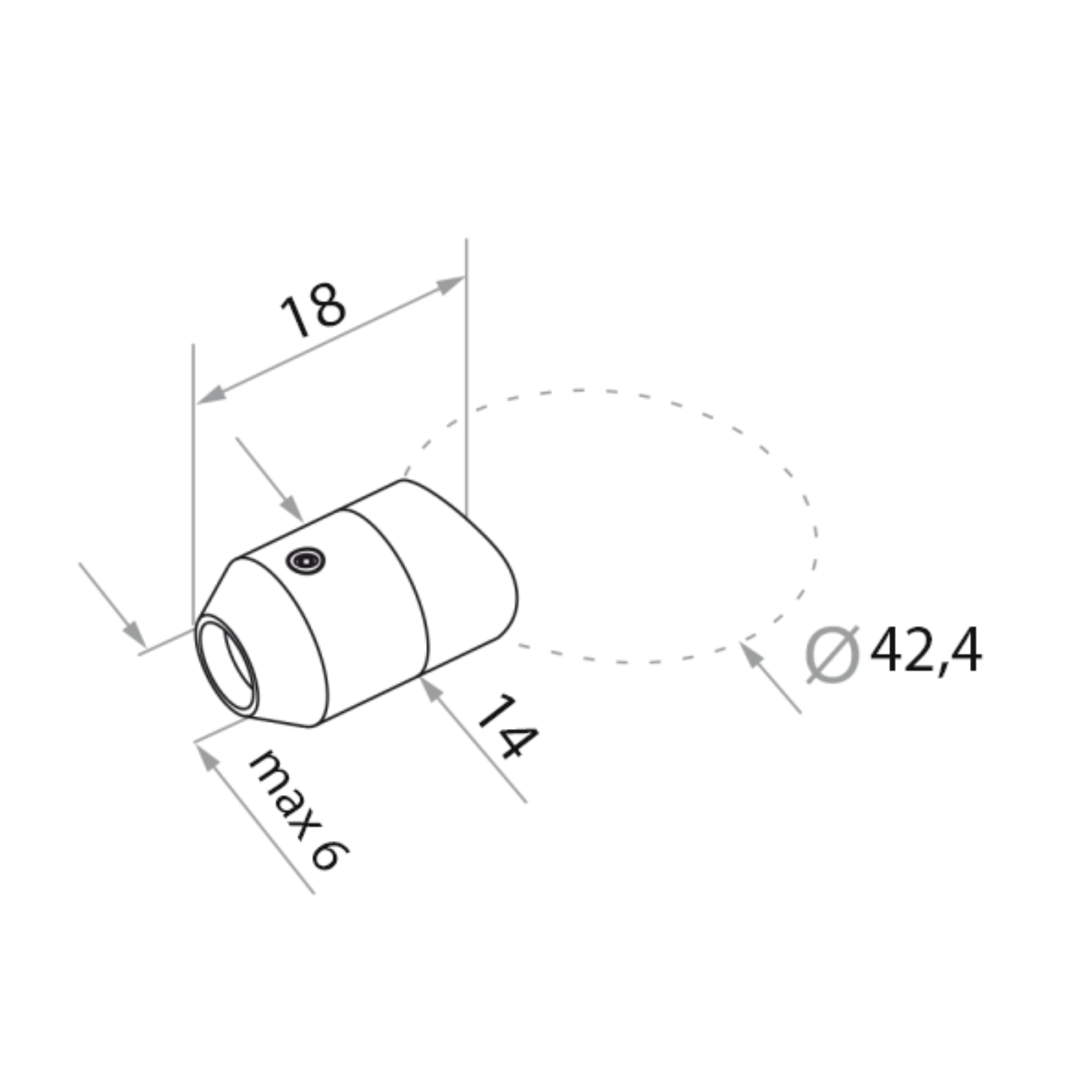 Rope crossbar holder - StroFIX