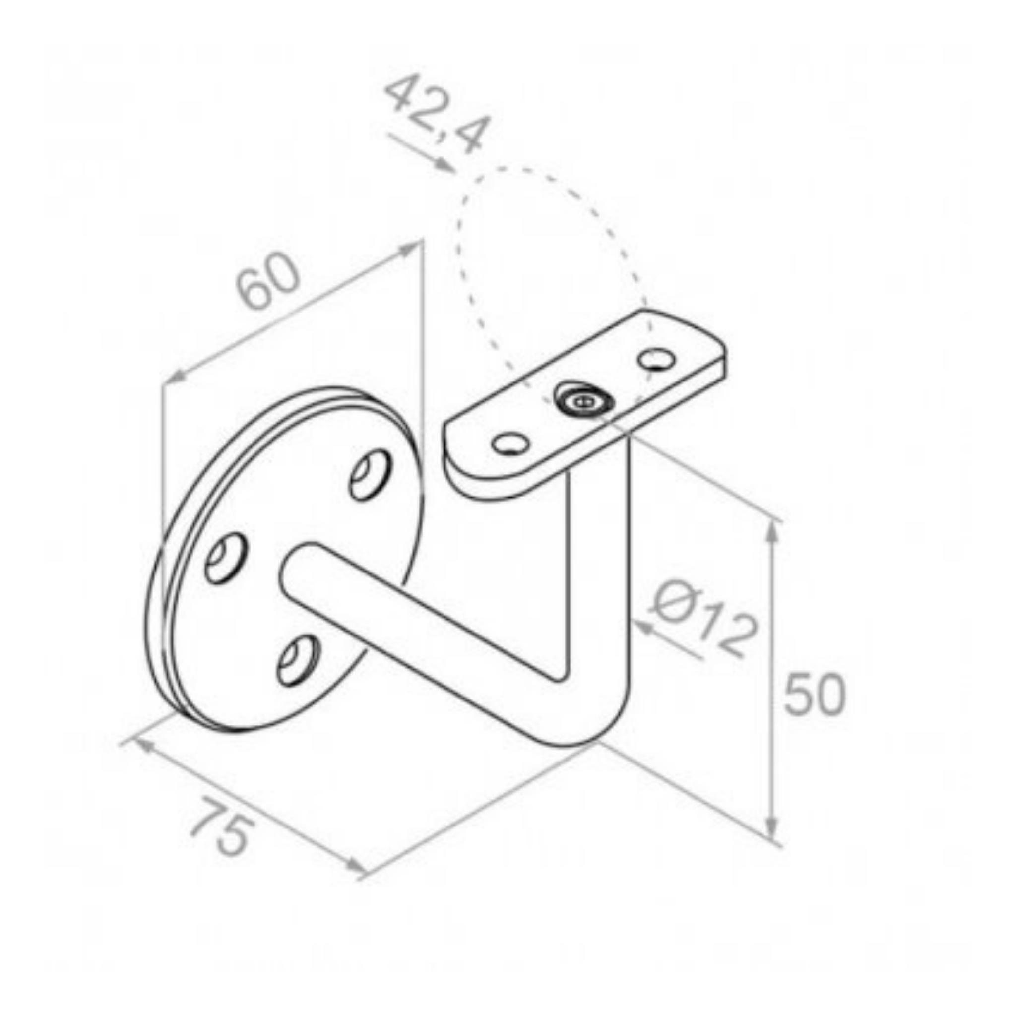 Handrail support - StroFIX