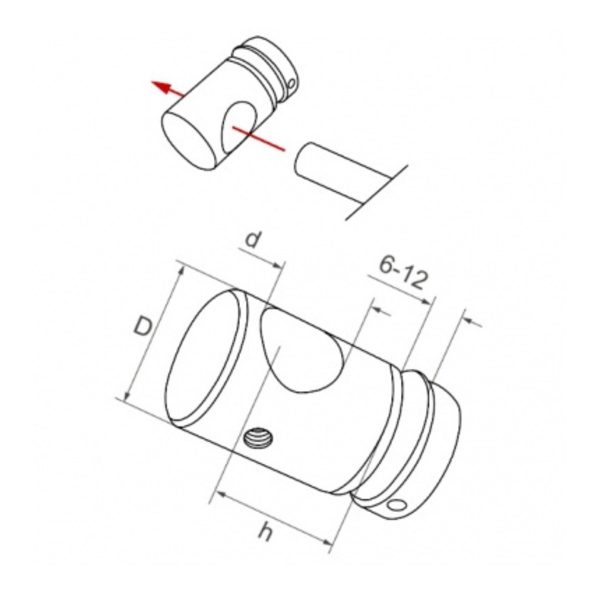 Crossbar holder - StroFIX