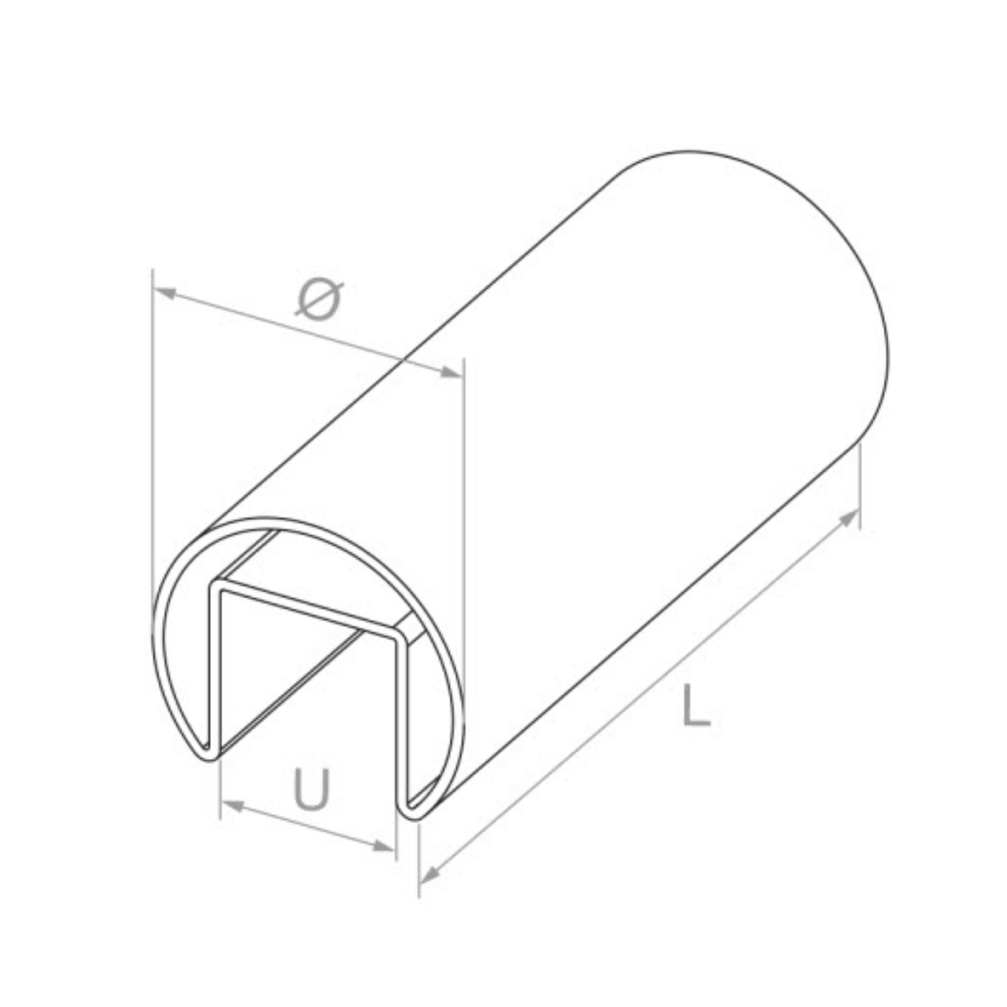 Applied handrail - StroFIX