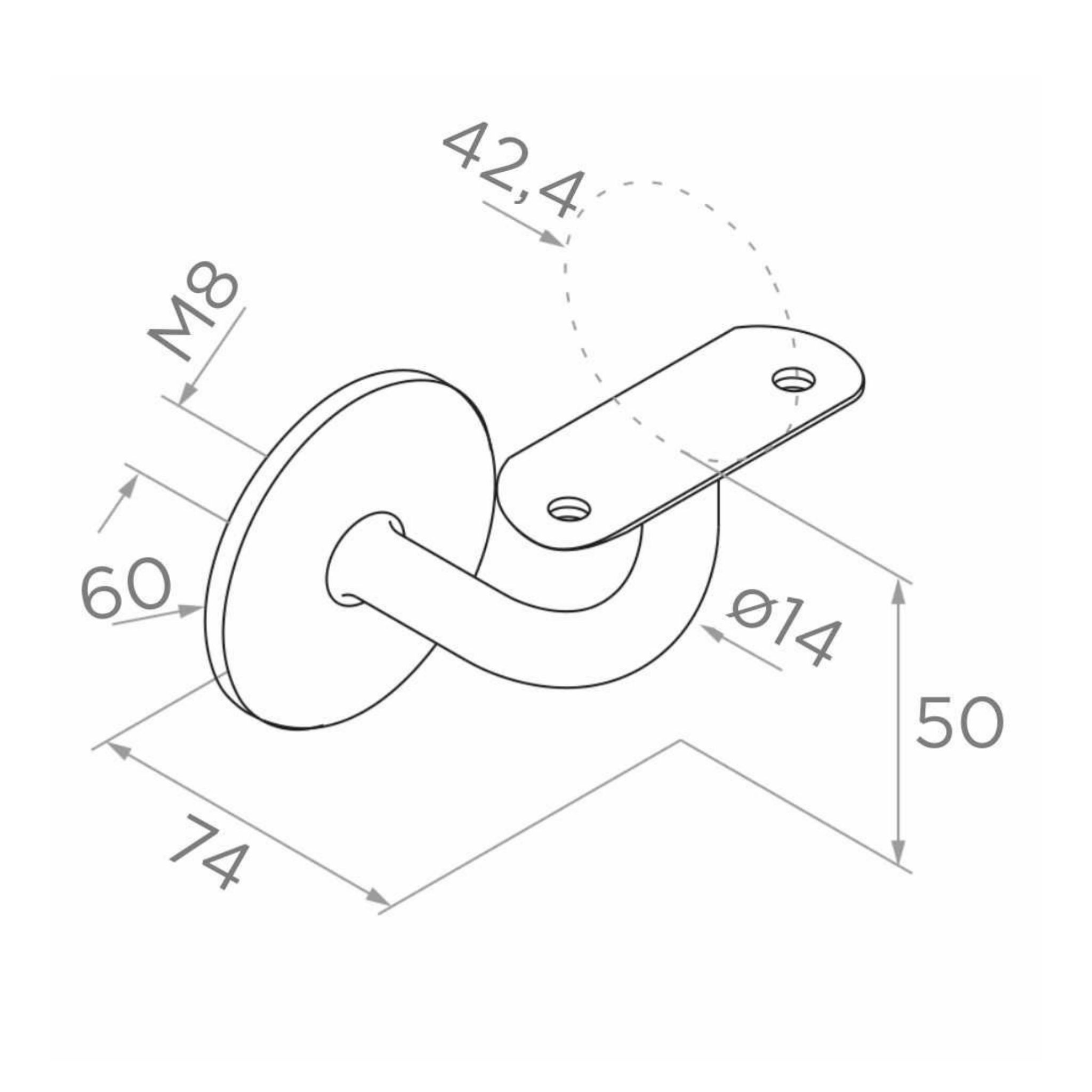 Handrail support - StroFIX