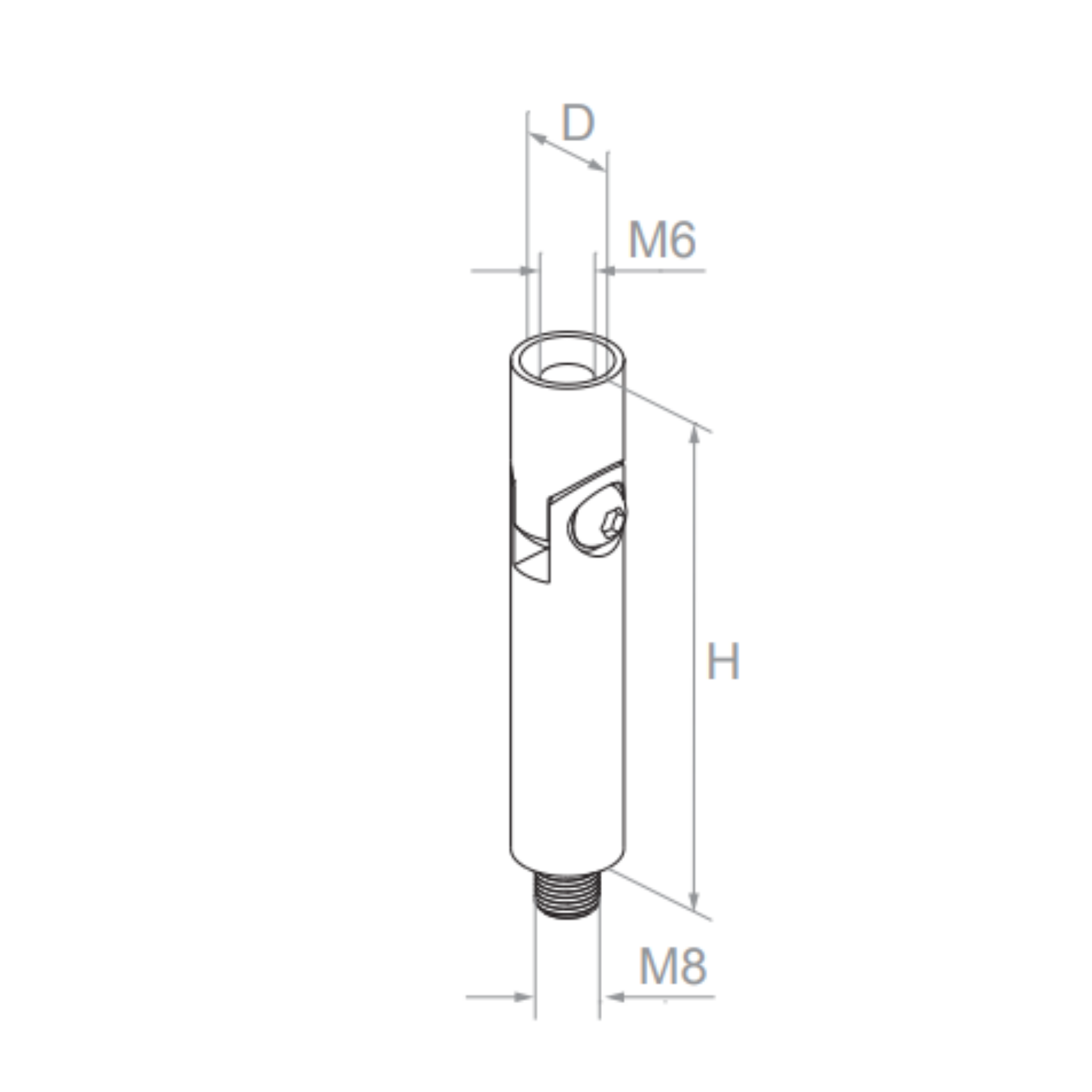 Adjustable handrail fitting - StroFIX