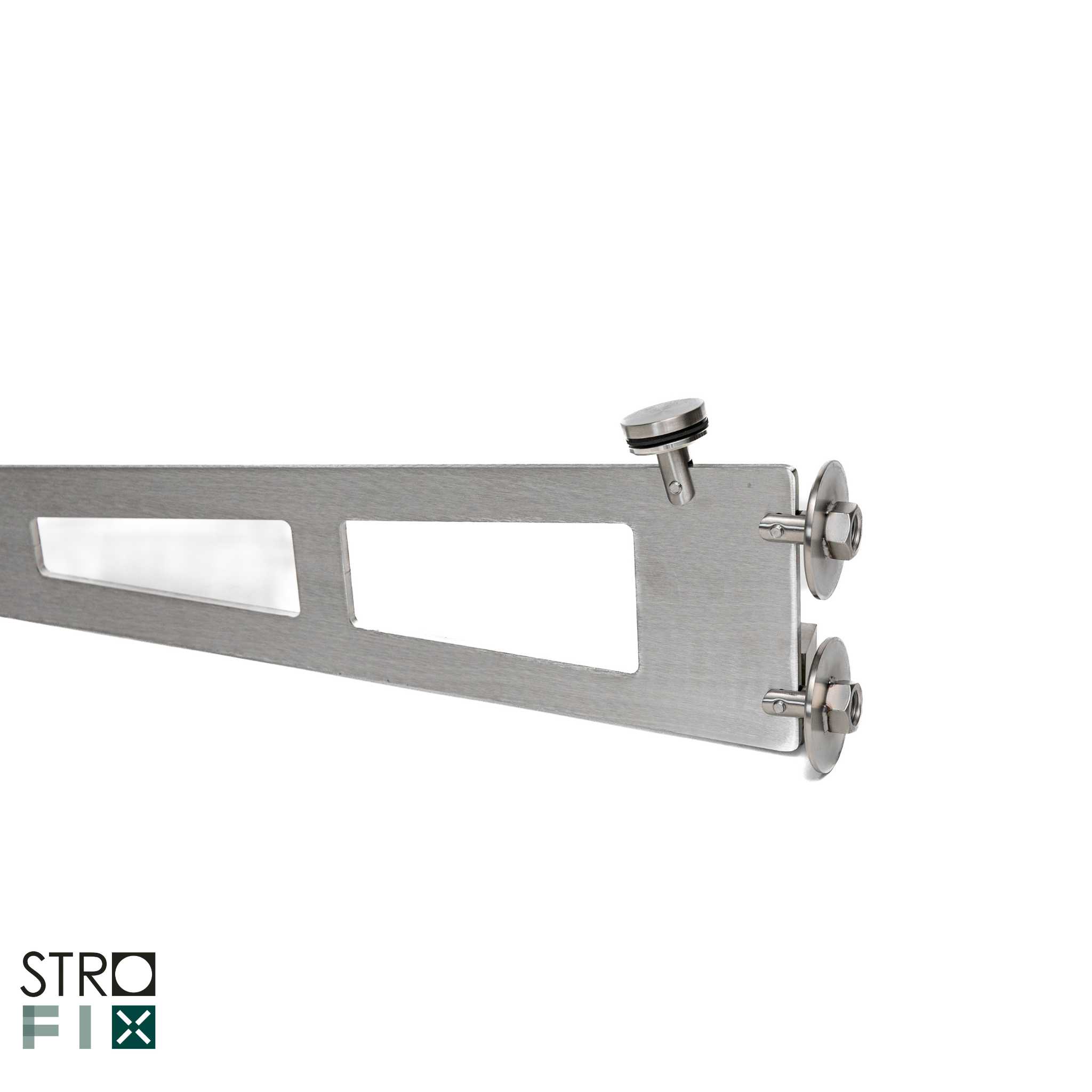 Under supported bracket for glass canopy - StroFIX