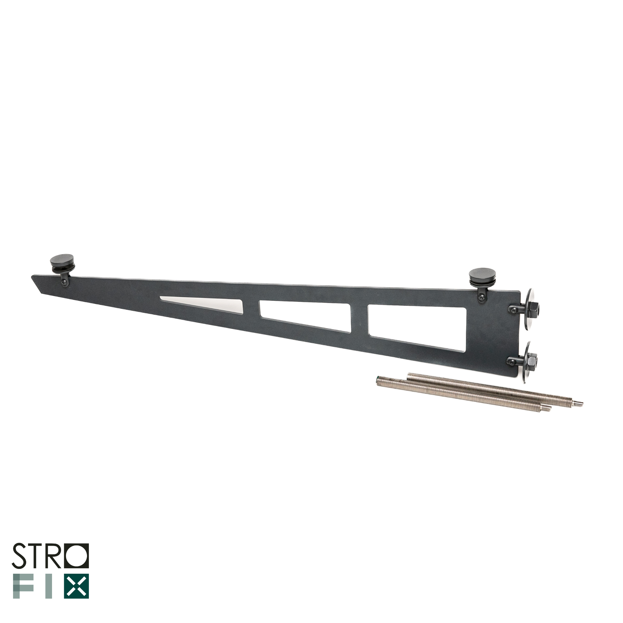 Under supported bracket for glass canopy - StroFIX