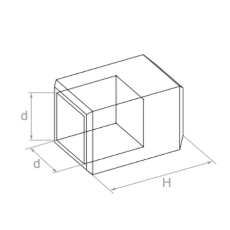 End cap of rod - StroFIX