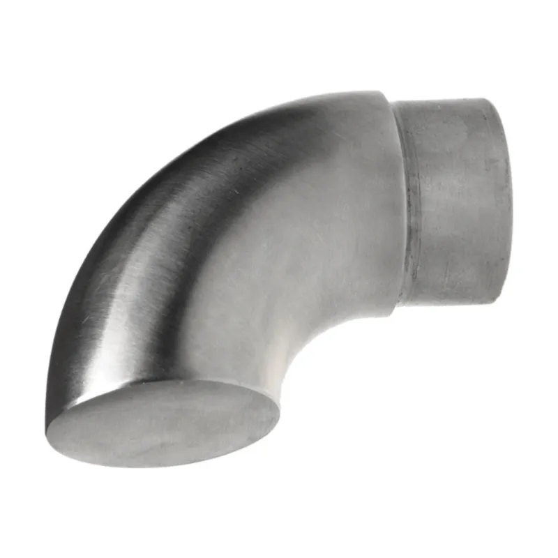 Strofix AISI 304 domed end cap for Ø42.4 mm railing tube, showing hemispherical profile