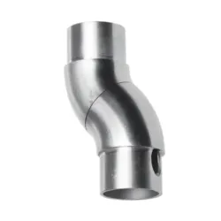 Strofix AISI 304 slīpēts regulējams savienojums Ø42,4 mm margu caurulei ar gludu savienojuma profilu