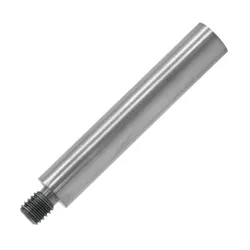 Strofix welding handrail rod, ø12 or ø14 mm, 75 mm height, satin AISI 304, welded to post