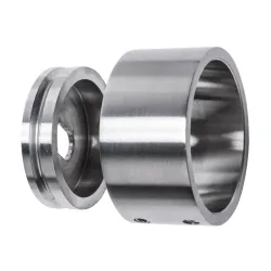 Strofix wall and bottom handrail fastening, ø50/56 mm base, for round ø42.4 mm pipe, AISI 304 satin or polished