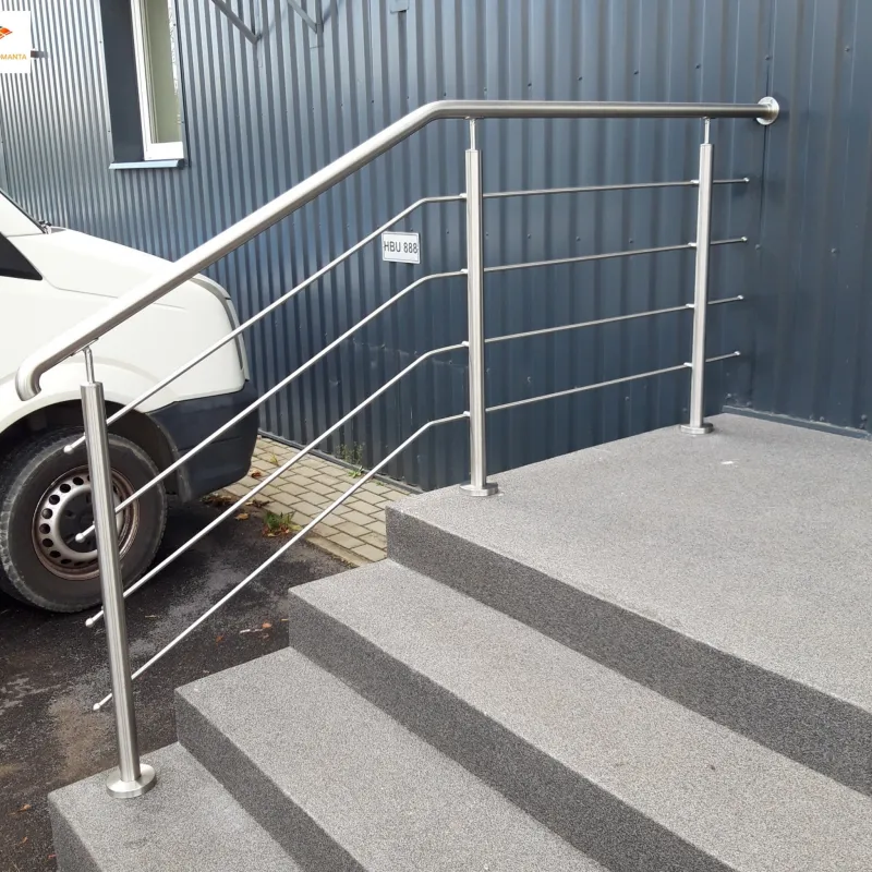 Wall and bottom handrail fastening - StroFIX