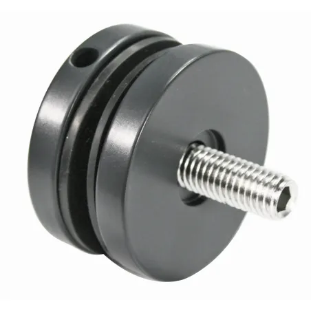 Glass adaptor D50, SS, color, Anthracite - Strofix