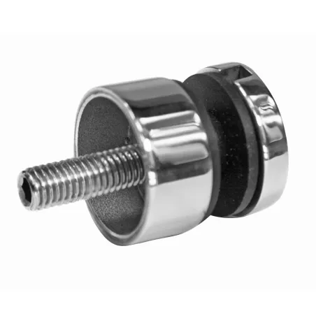 Glass adaptor D30, SS, polished - Strofix