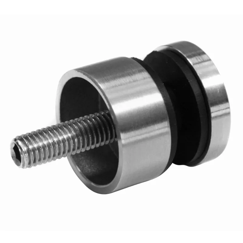 Glass adaptor D30, SS, satin-1