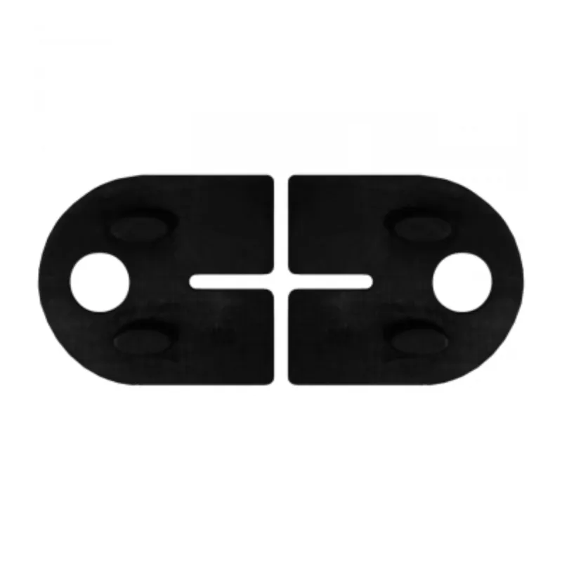 Strofix EPDM rubber inlay gasket for 45x63 mm glass clamp, for glass 6-12.76 mm including 66.2 laminated