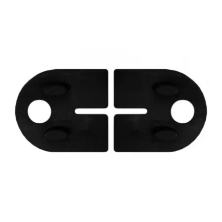 Strofix EPDM rubber inlay gasket for 45x63 mm glass clamp, for glass 6-12.76 mm including 66.2 laminated