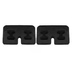 Strofix rubber inlay for 30x30 glass clamp showing flexible EPDM material and glass channel fit