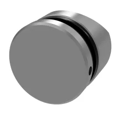 Strofix D40 stikla stiprinājums Ø42,4 mm caurulei no nerūsējošā tērauda AISI304, slīpēts, Ø40 mm vāks