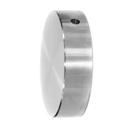 Strofix D50 sfēriskais stikla stiprinājuma nosegs, AISI 304 slīpēta virsma, Ø 50 mm izliekts profils
