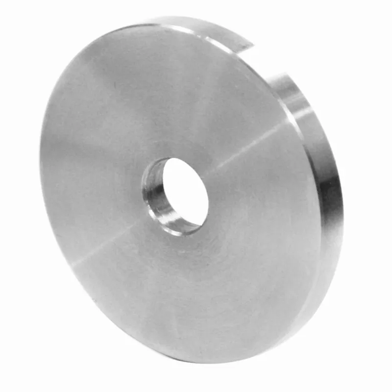 Glass adaptor - distancer, D40, SS, satin