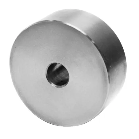 Glass adaptor - distancer, D50, SS, satin - Strofix