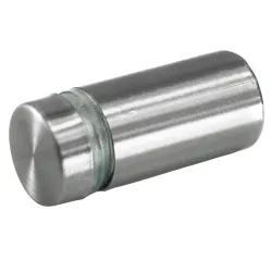Strofix D12 izkārtnes stiprinājums no nerūsējošā tērauda AISI201/304 ar slīpētu virsmu, Ø12 mm vāks
