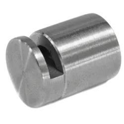 Strofix D16 izkārtnes stiprinājums no nerūsējošā tērauda AISI304 ar slīpētu virsmu, Ø16 mm vāks