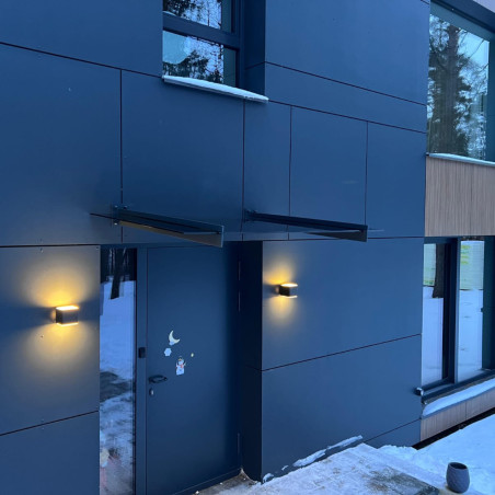 Stikla jumtiņš uz 4 konsolēm 1200 mm | Strofix