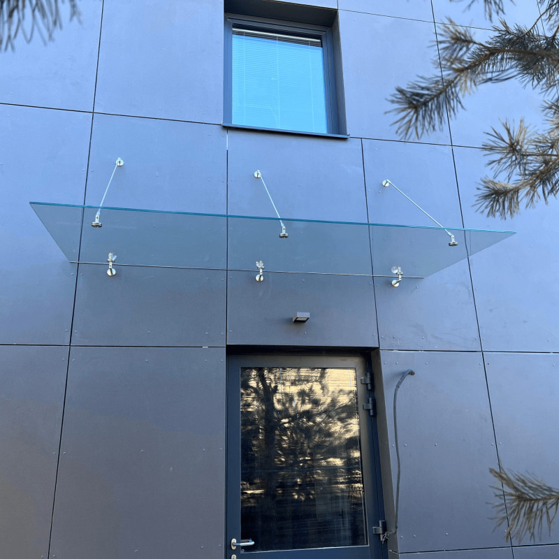 Canopy Glass-Wall Fixing d50/d60 8-17.52 mm | Strofix