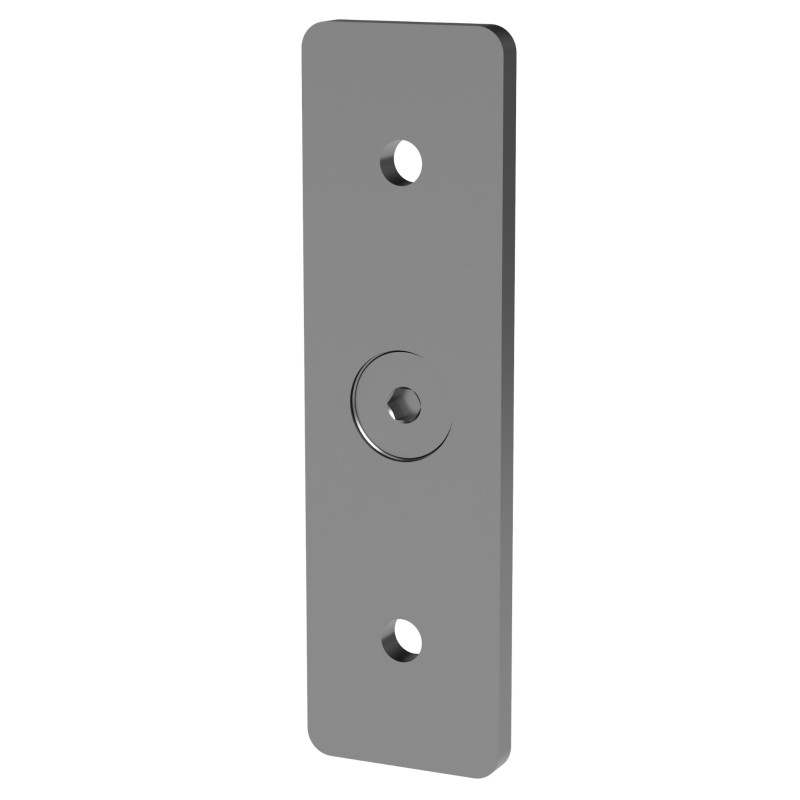 Canopy Wall Plate Rectangular 140x40 M10 | Strofix