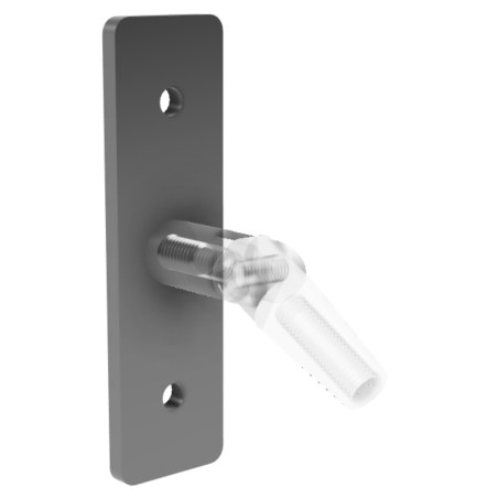 Canopy Wall Plate Rectangular 140x40 M10 | Strofix