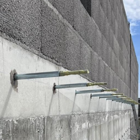 Steel Anchor S235 Galvanized L 220 mm M8 | Strofix