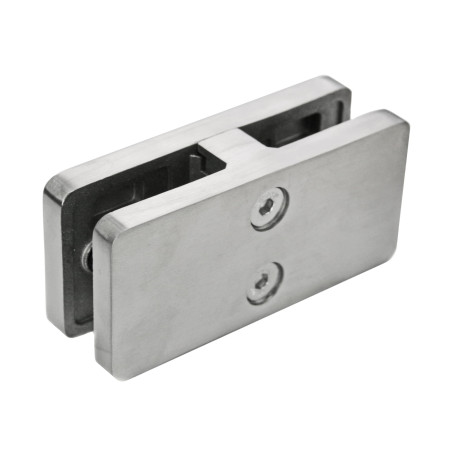 Strofix stikla turētājs 45x95 180° ar platu 95 mm korpusu pāri stikla-stikla savienojumam