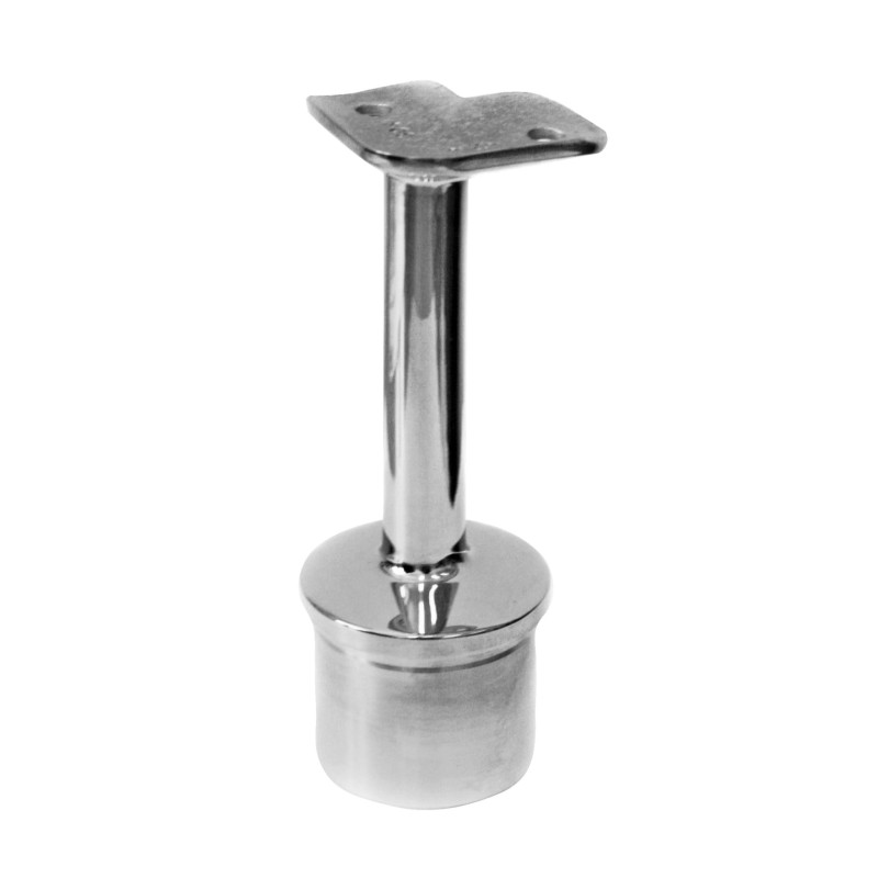 Corner Handrail Fitting 90° Round Ø42.4 Polished | Strofix