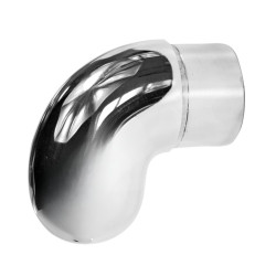 Gala nosegvāks noapaļots 42,4x2 mm, pulēts, 90° | Strofix