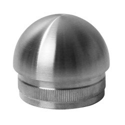 Ellipsoid end cap 42.4 x 2 mm, Satin | Strofix