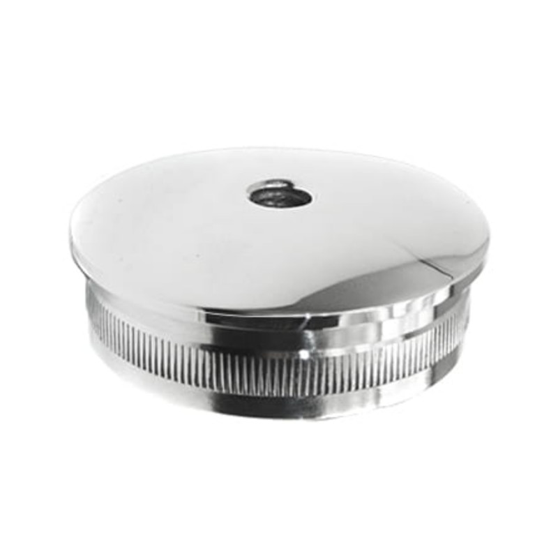 Izliekts gala nosegvāks 42.4 x 2 mm, vītne M8, pulēts | Strofix
