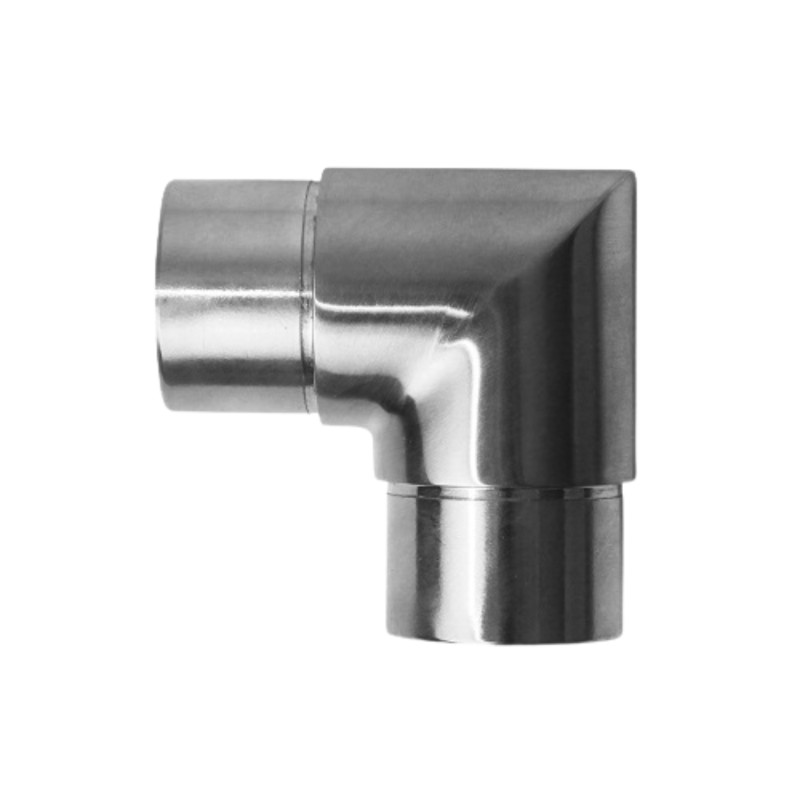 Flush Angle 90° for Ø42.4/48.3 mm Round Tube | Strofix