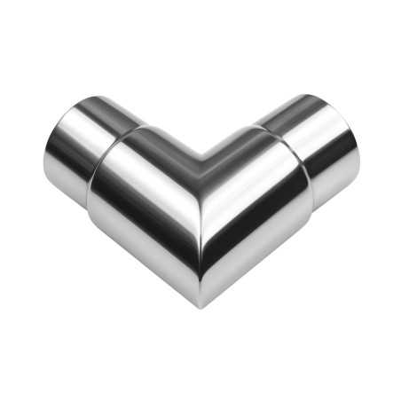 Flush Angle 90° for Ø42.4/48.3 mm Round Tube | Strofix