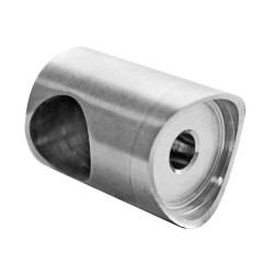 Bar Holder Left Blind Hole Ø42.4 mm | Strofix
