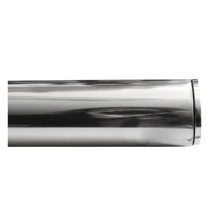 Handrail 42,4 placed on glass, Polished, 2500-5000mm