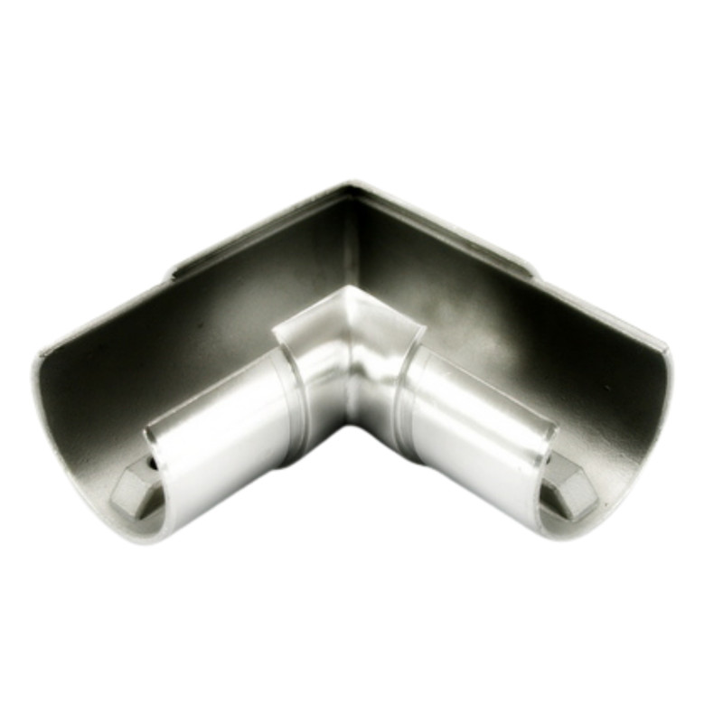 Elbow for handrail 42,4, Satin, 90°