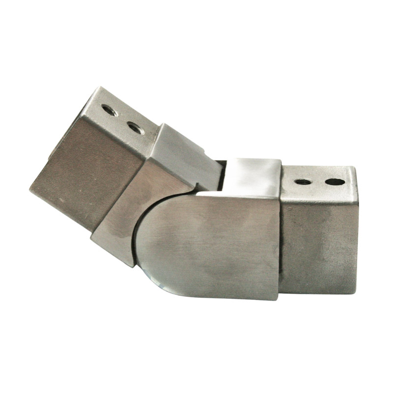Lentera regulējams savienojums 40x40mm, slīpēts, apakšējais