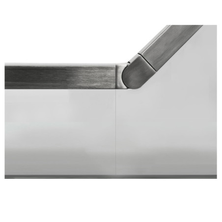 Lentera regulējams savienojums 40x40mm, slīpēts, apakšējais