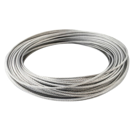 Strofix Ø3 mm AISI 316 stainless steel wire rope for wire rope railing systems