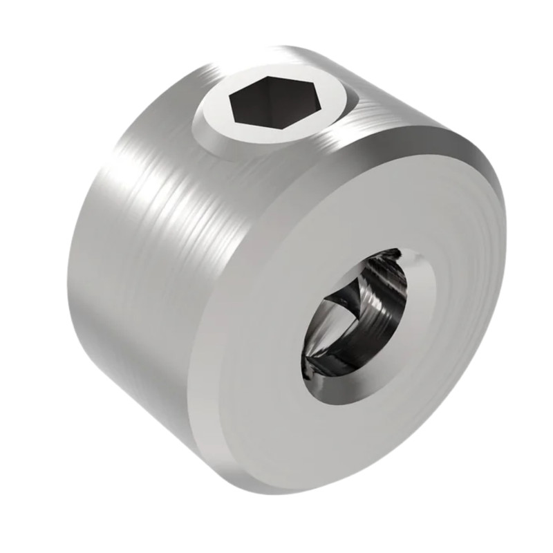 Strofix wire rope tensioner for Ø3 mm cable, satin AISI 316, with an M8 screw
