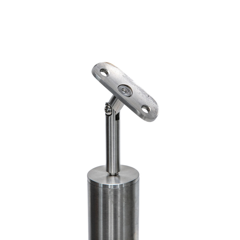 Round rod railing system for stairs, End Right - 42.4