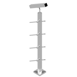Rod railing system For stairs - Flat | Strofix