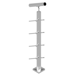 Rod railing system For stairs - 42.4 | Strofix