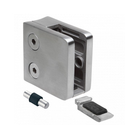 Glass clamp for pipe