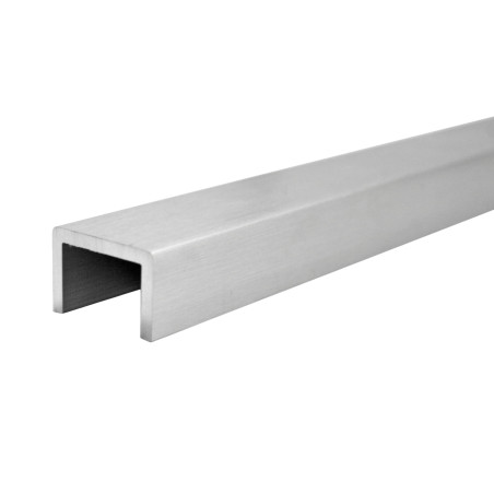 Aluminium profiles for glass